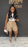 Tie Me Up 2pc Set KHAKI