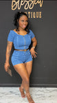 Keep me Demin romper