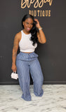 Linen/Denim 2pc Set