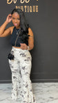 Jessica 2pc Set BLACK/WHITE