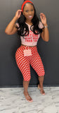 Polka Dot 3pc Set RED