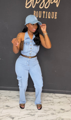 We Love Denim Jumpsuit