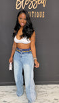 Oversized Boxer Set COMES WITH 2 TOPS