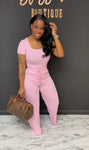 Chill With Me 2pc Set light pink