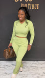Basic But Cute 2pc Set KIWI