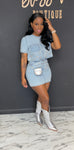 Diamond 2pc Skirt Set