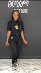 Basic 2pc Who Dat Set
