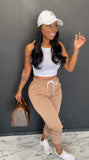 Sport JOGGERS KHAKI ONLY