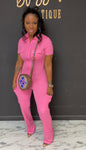 Cargo jumpsuit tall girl friendly
