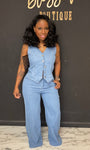 Demin 2pc set