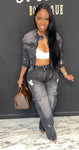 We Love Denim 2pc Set