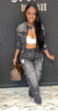 We Love Denim 2pc Set