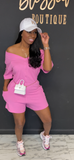 Oversized Romper PINK