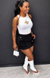Ripped Saints 2pc Skirt Set