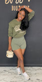 Chill With Me 2pc Set OLIVE